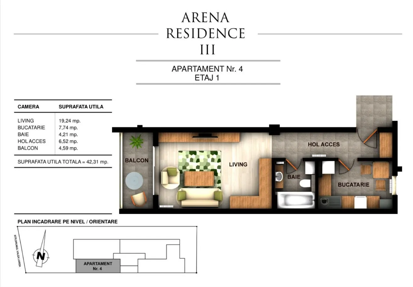 La ARENA RESIDENCE III inca mai sunt garsoniere disponibile